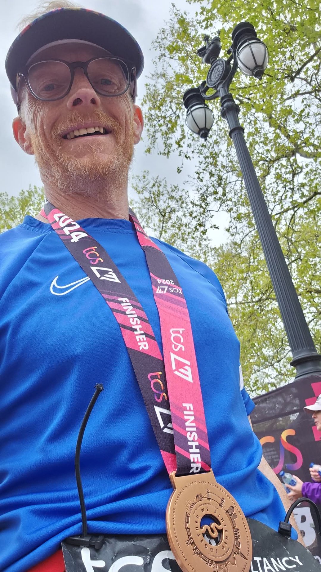 London Marathon finisher medal
