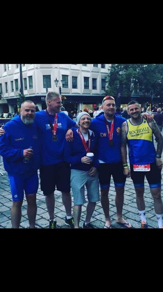 With the Ironman team