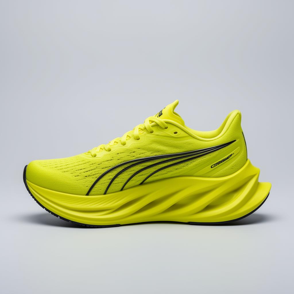 A carbon-plated racing shoe representing 2026's most anticipated releases